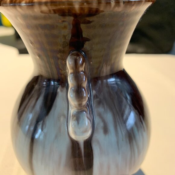 Mid Century - Brown Drip Glaze West German Vase - 501-12. - Picture 4 of 8